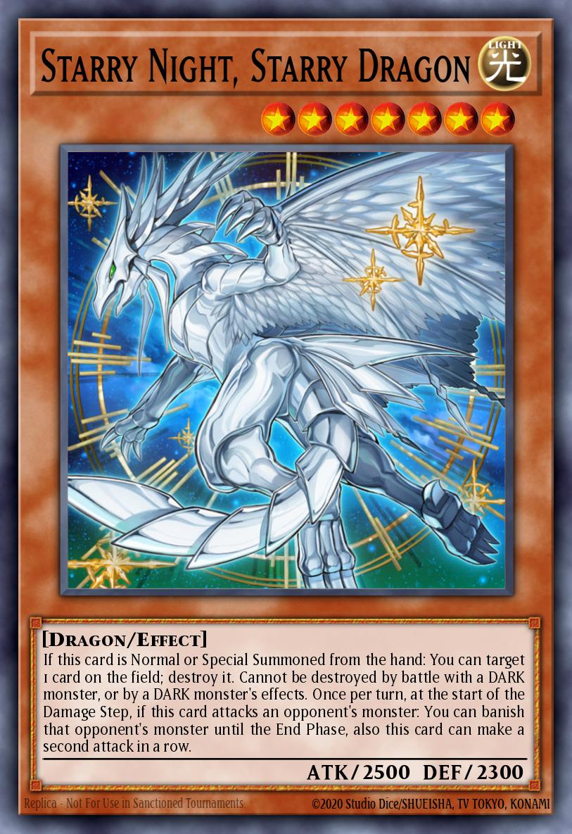 Slika karte: Starry Night, Starry Dragon