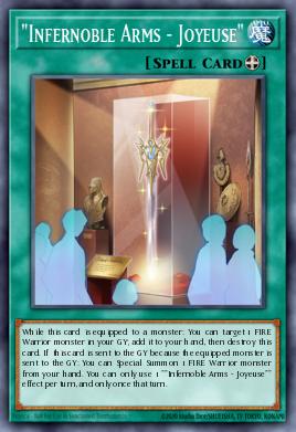 Card from list:  "Infernoble Arms - Joyeuse"
