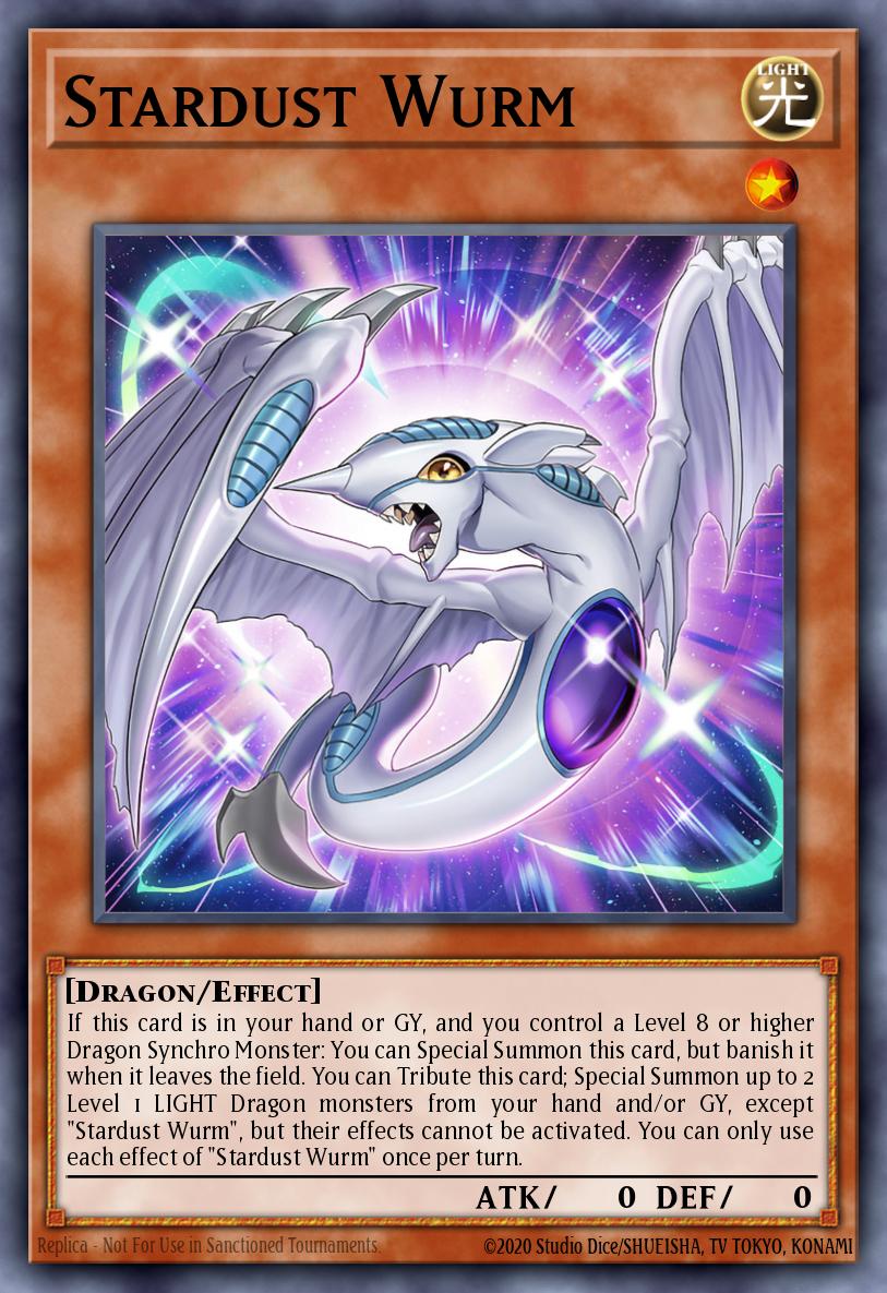 Card image of: Stardust Wurm