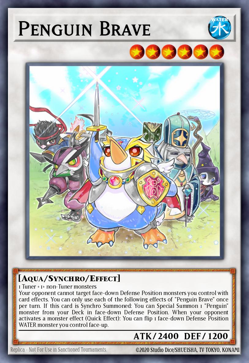 Slika karte: Penguin Brave