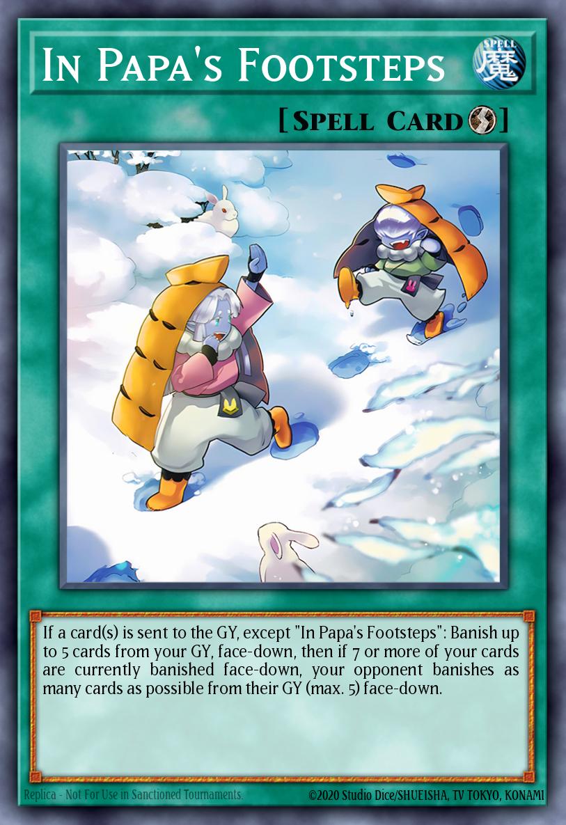 Card image of: In Papa's Footsteps