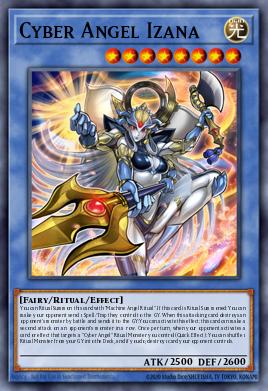 A single card from the set named: Cyber Angel Izana