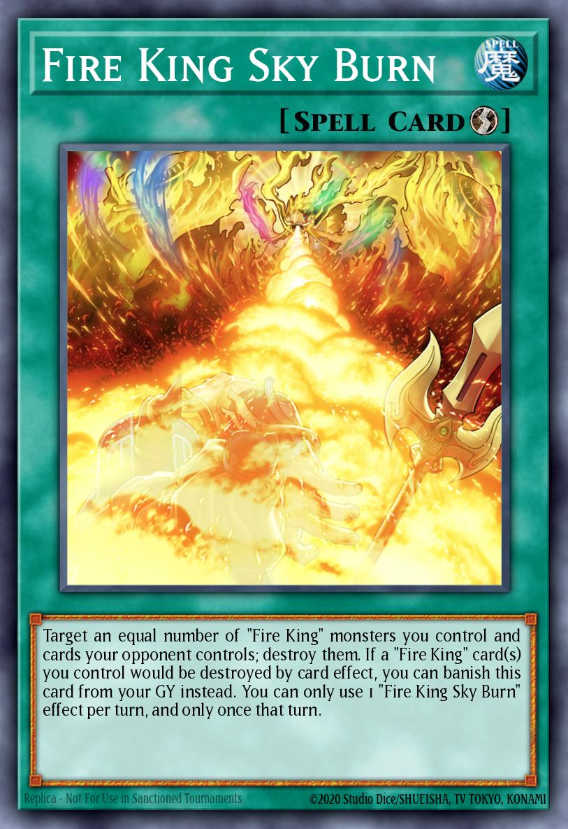 Slika karte: Fire King Sky Burn
