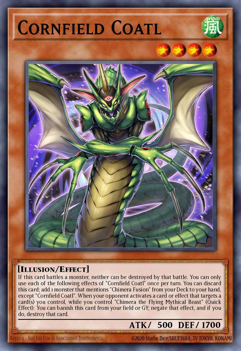 Card image of: Cornfield Coatl