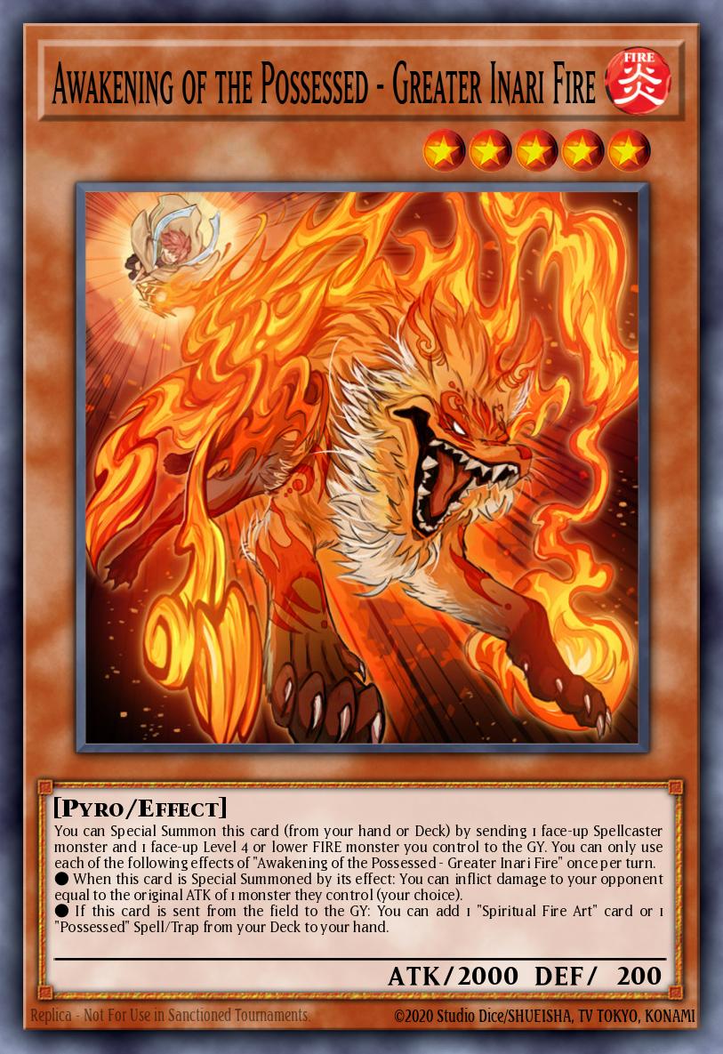 Slika karte: Awakening of the Possessed - Greater Inari Fire