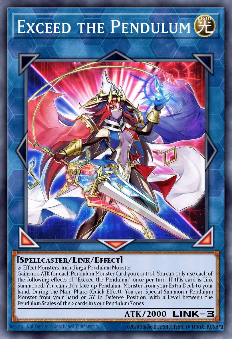 Slika karte: Exceed the Pendulum