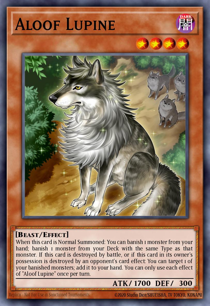 Card image of: Aloof Lupine