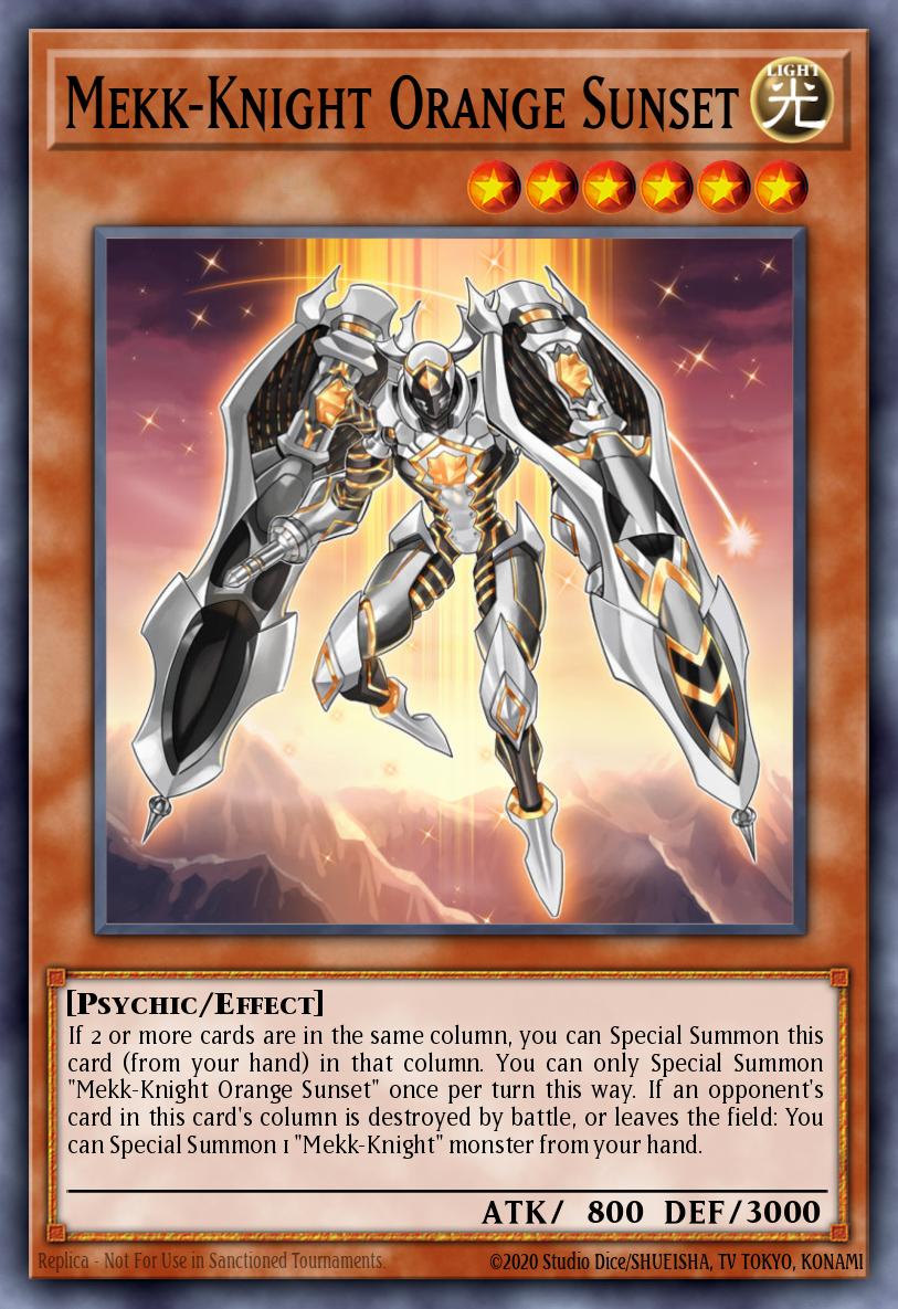 Slika karte: Mekk-Knight Orange Sunset