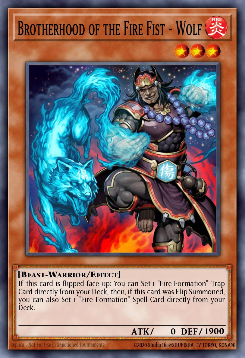 Slika karte: Brotherhood of the Fire Fist - Wolf