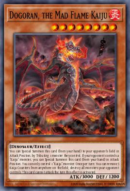 Pojedinačna karta iz seta pod imenom: Dogoran, the Mad Flame Kaiju