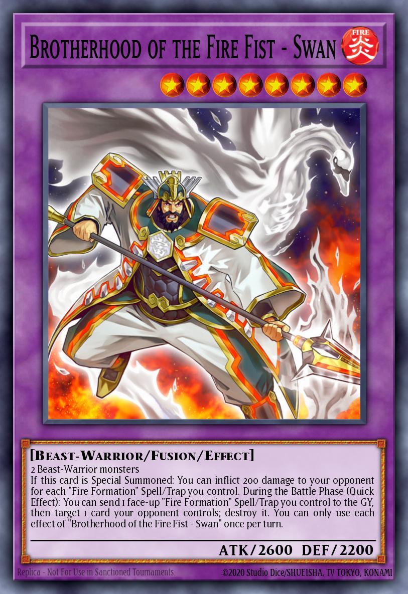 Slika karte: Brotherhood of the Fire Fist - Swan
