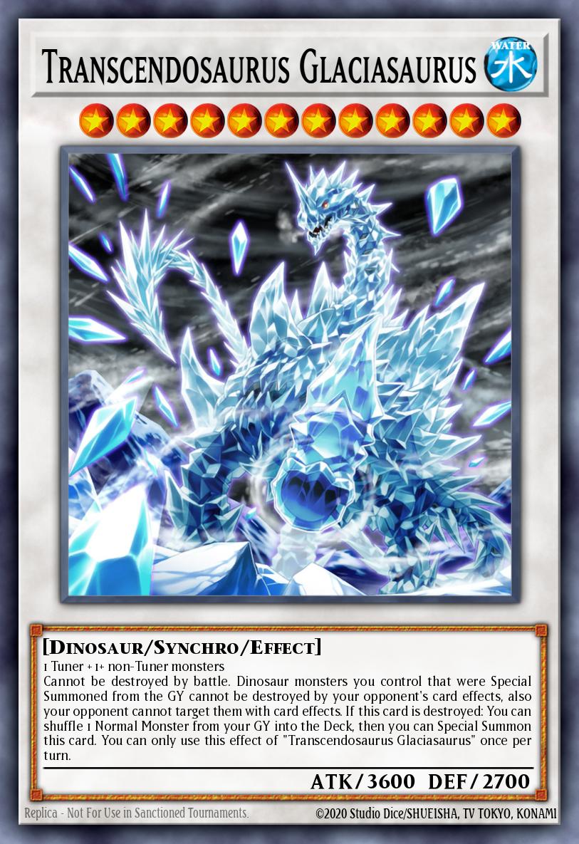 Slika karte: Transcendosaurus Glaciasaurus