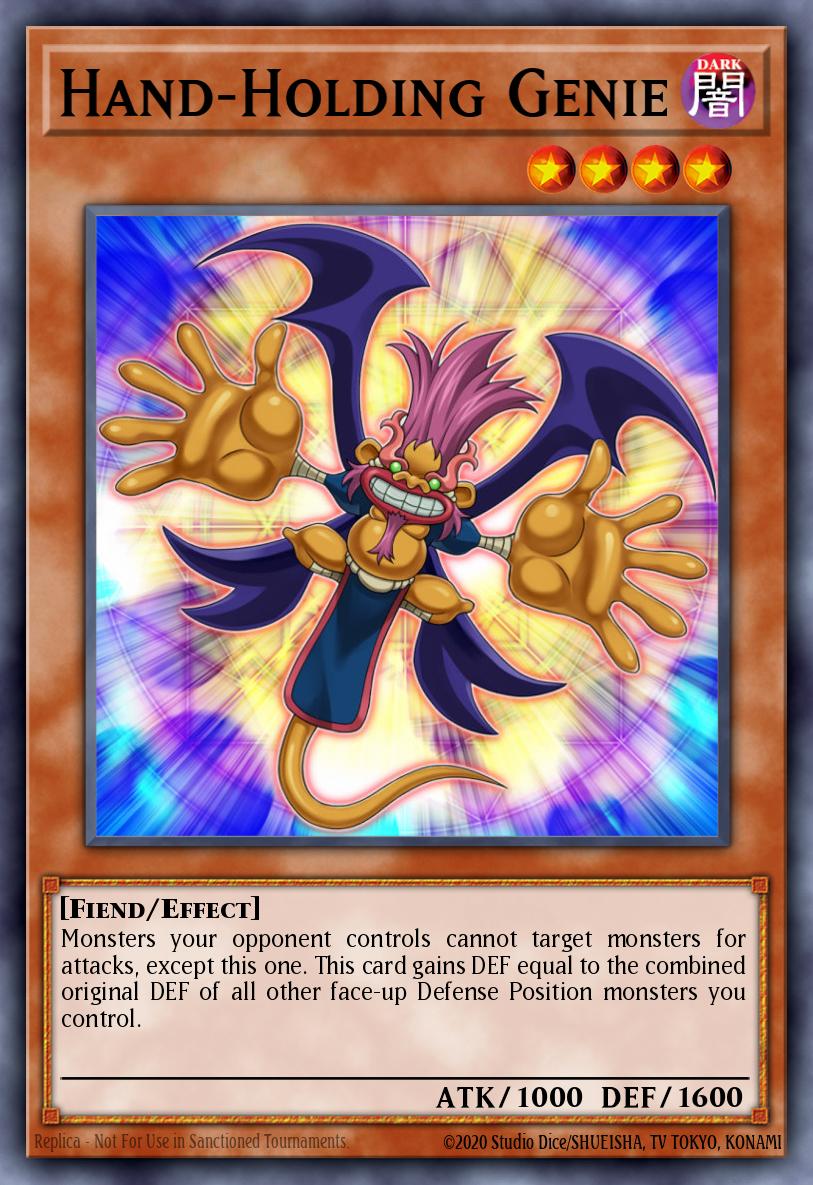 Slika karte: Hand-Holding Genie