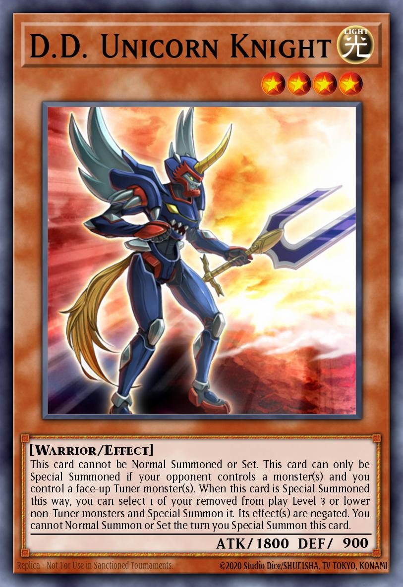 Slika karte: D.D. Unicorn Knight