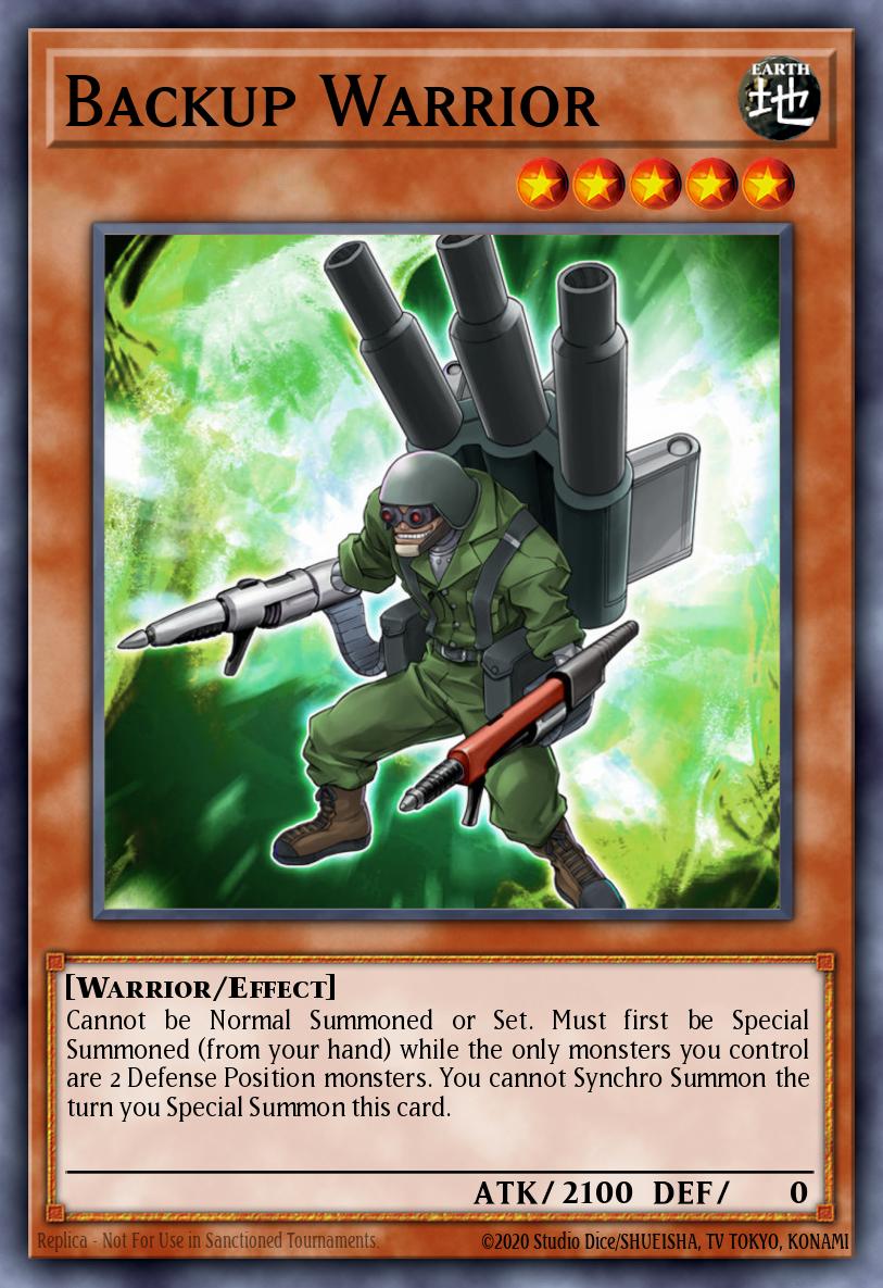 Slika karte: Backup Warrior
