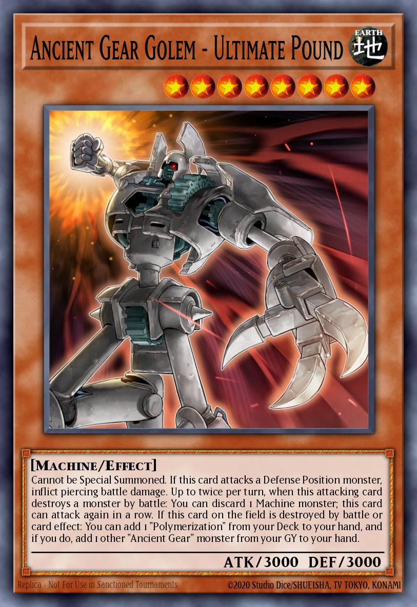 Slika karte: Ancient Gear Golem - Ultimate Pound