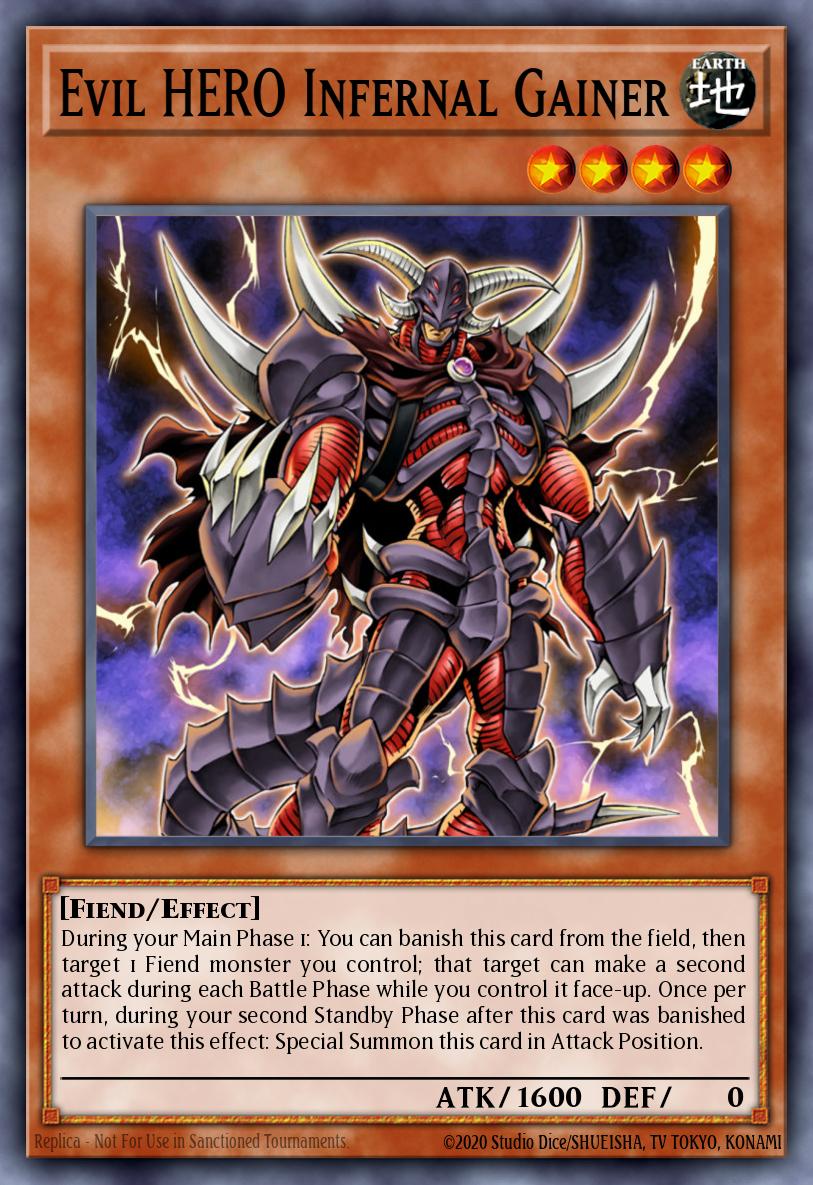 Slika karte: Evil HERO Infernal Gainer