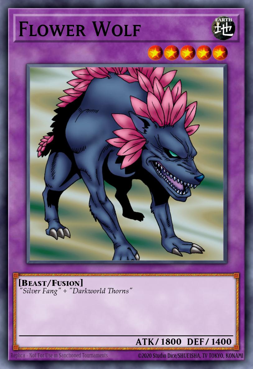 Slika karte: Flower Wolf
