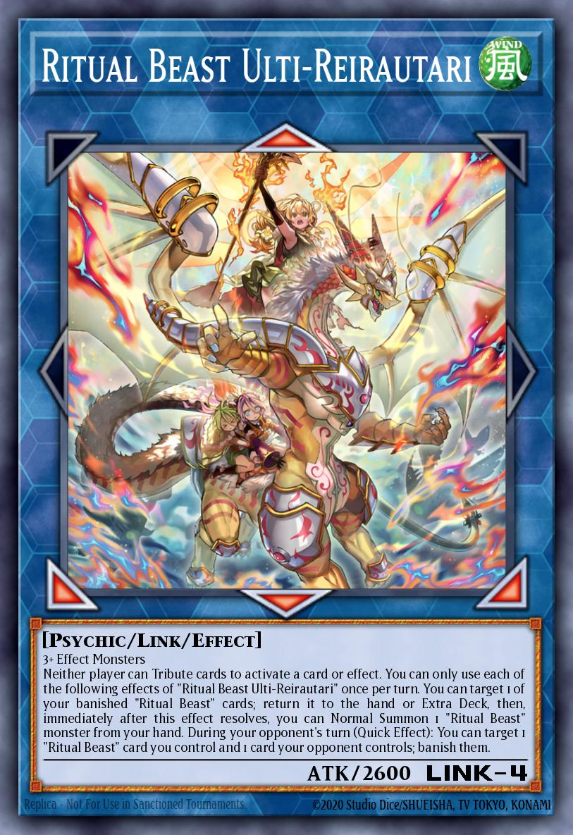 Card image of: Ritual Beast Ulti-Reirautari