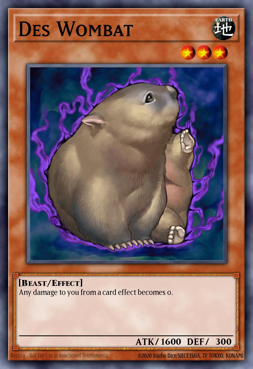 Slika karte: Des Wombat