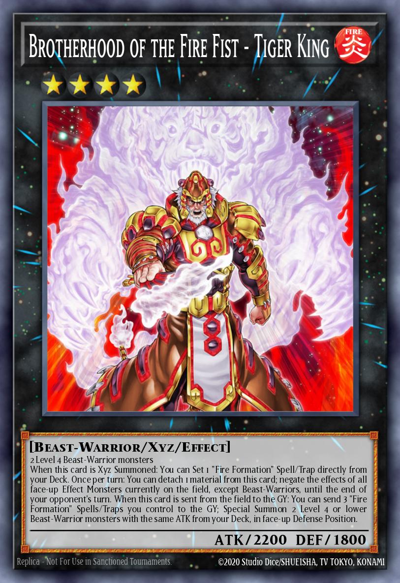 Slika karte: Brotherhood of the Fire Fist - Tiger King
