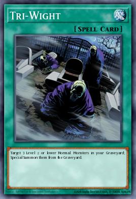 A single card from the set named: Tri-Wight