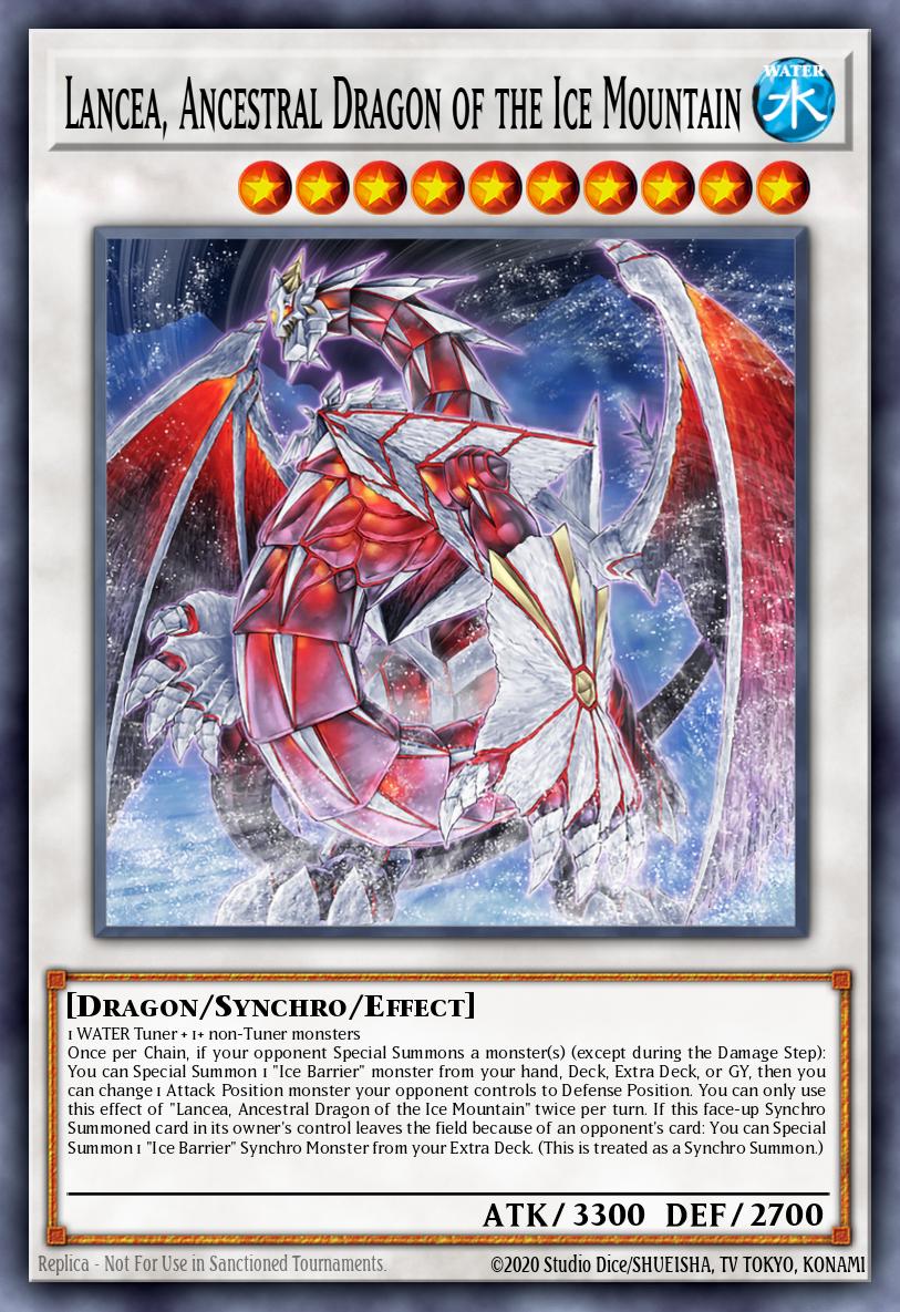 Slika karte: Lancea, Ancestral Dragon of the Ice Mountain