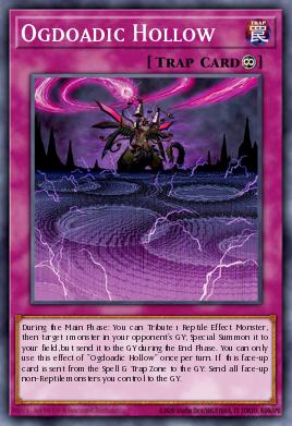 A single card from the set named: Ogdoadic Hollow