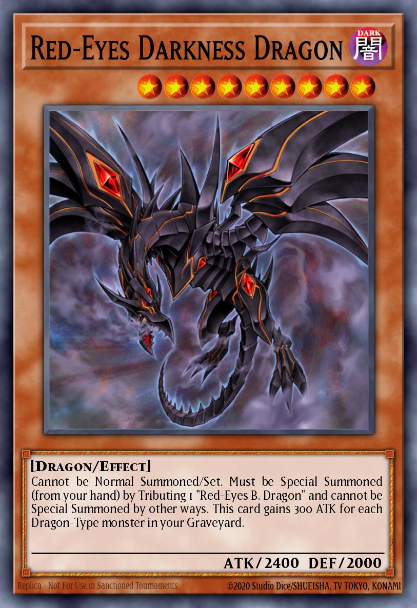Slika karte: Red-Eyes Darkness Dragon