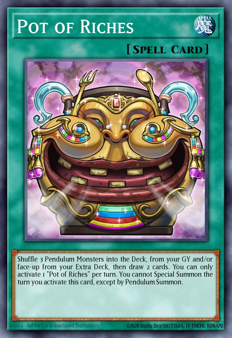 Card image of: Pot of Riches