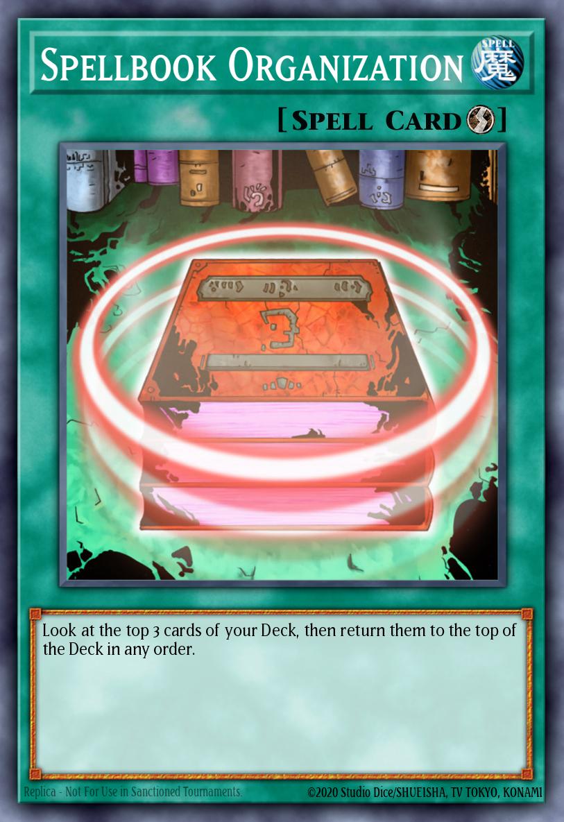 Slika karte: Spellbook Organization