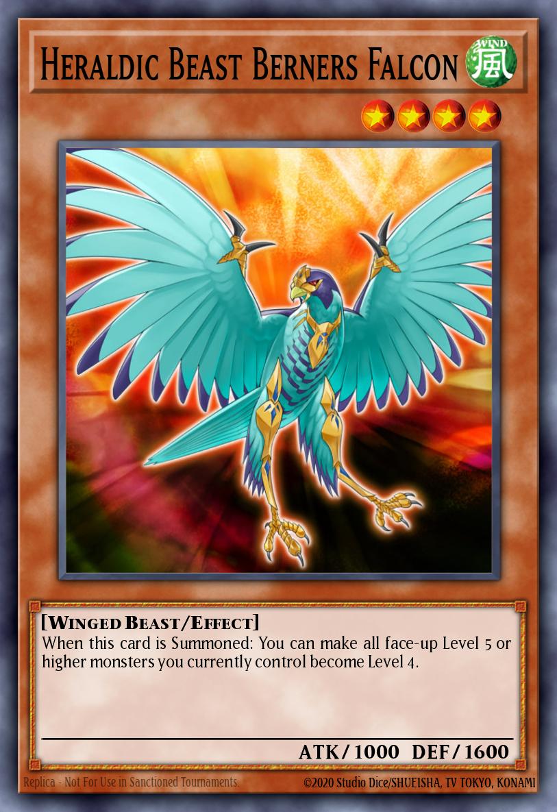 Slika karte: Heraldic Beast Berners Falcon