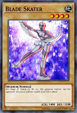 A single card from the set named: Blade Skater