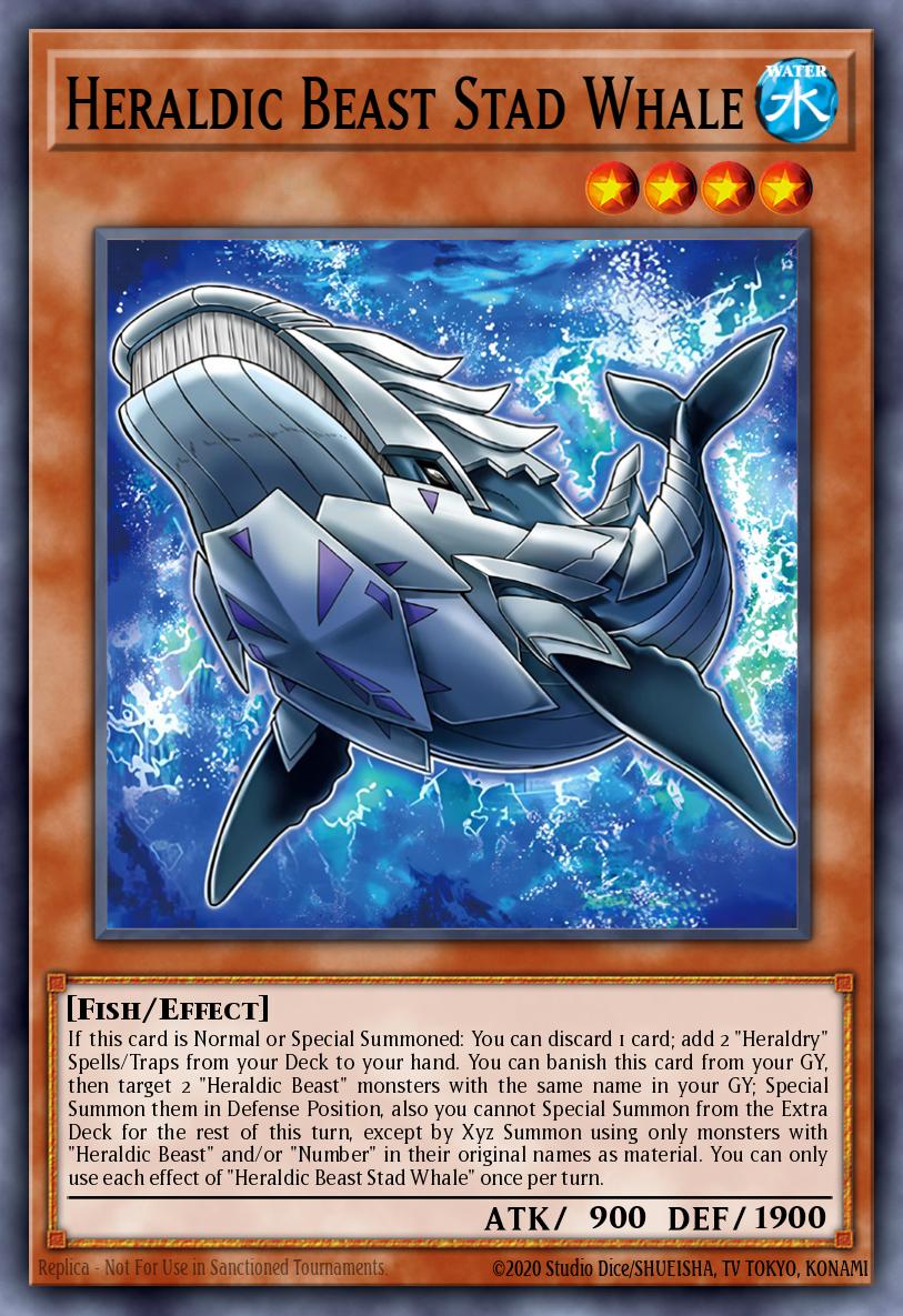 Slika karte: Heraldic Beast Stad Whale
