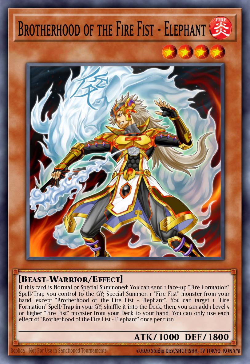 Slika karte: Brotherhood of the Fire Fist - Elephant