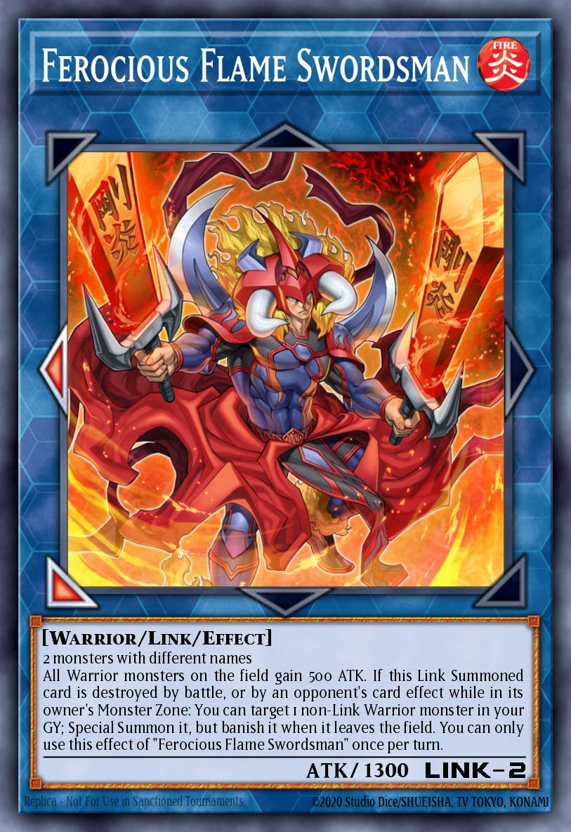 Slika karte: Ferocious Flame Swordsman