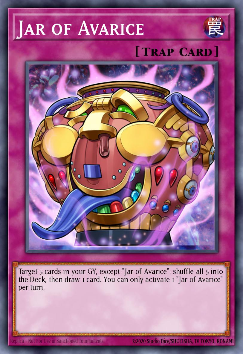 Card image of: Jar of Avarice