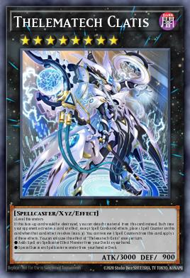 A single card from the set named: Thelematech Clatis