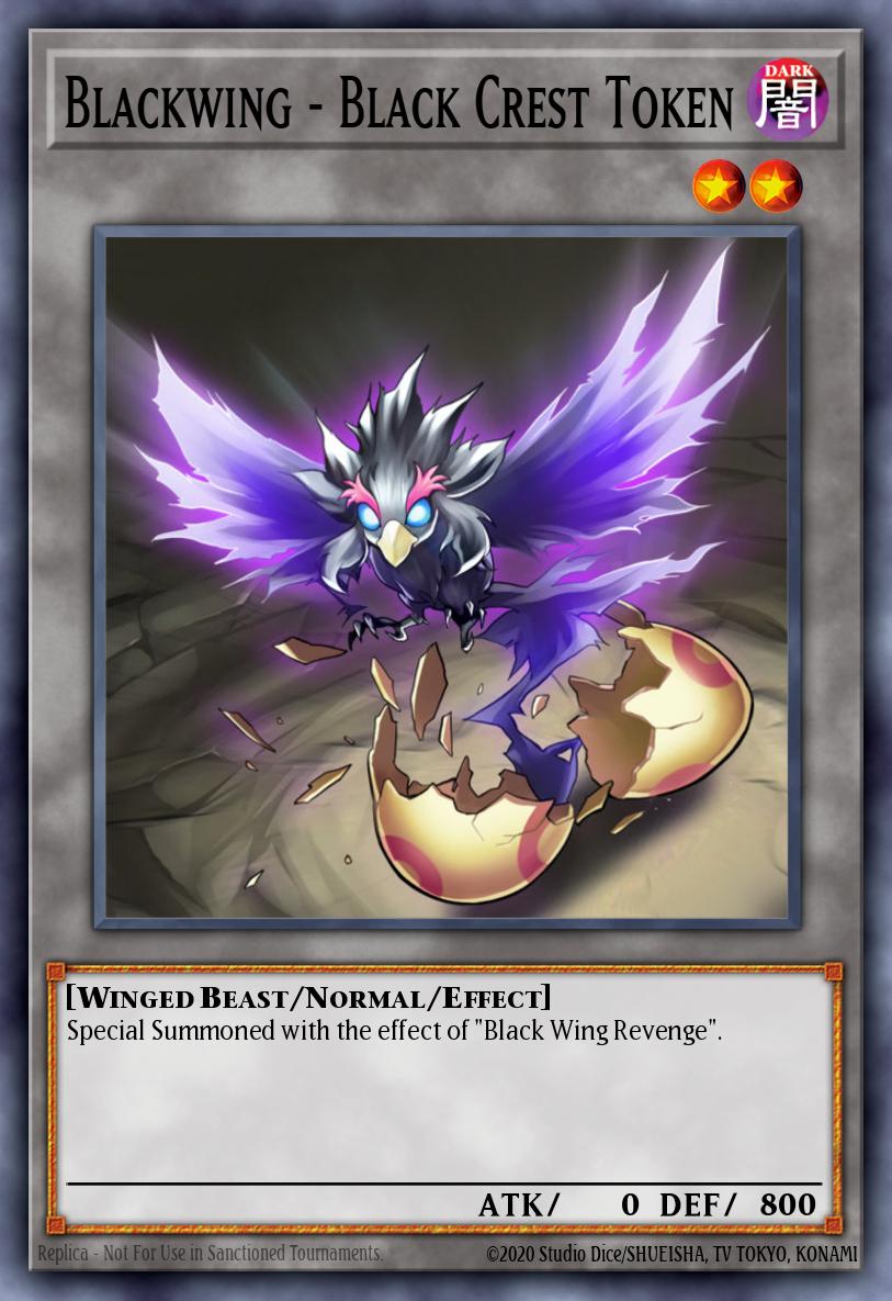 Slika karte: Blackwing - Black Crest Token