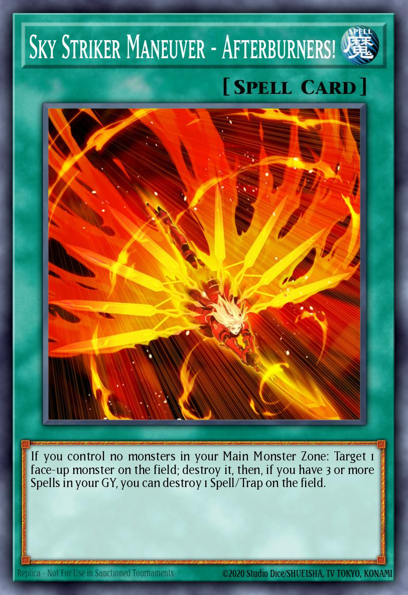 Slika karte: Sky Striker Maneuver - Afterburners!