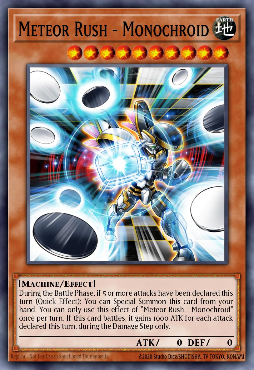 Slika karte: Meteor Rush - Monochroid