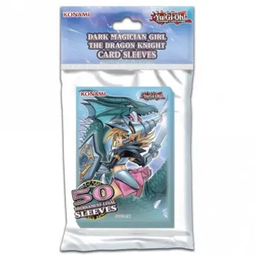Dark Magician Girl the Dragon Knight 50 Card Sleeves - image of product number: 1