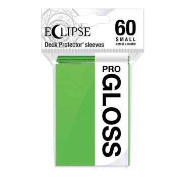 Eclipse Gloss Small Deck Protector Sleeves - Lime Green - image of product number: 1