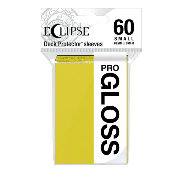 Eclipse Gloss Small Deck Protector Sleeves - Lemon Yellow - image of product number: 1